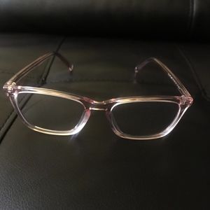 Warby Parker Welty glasses in Rose Crystal